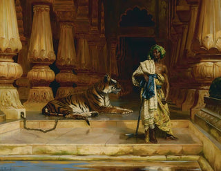 Les gardes du palais - Rudolf Ernst — näkymä teoksesta