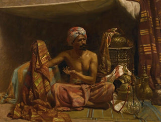 Le marchand de tapis - Rudolf Ernst — näkymä teoksesta