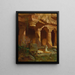 Tigre au Repos - Rudolf Ernst — kehystetty taideteos seinällä