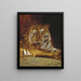 Tigre - Rudolf Ernst — kehystetty taideteos seinällä