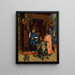 Fidèles dans un Sanctuaire Bouddhiste - Rudolf Ernst — kehystetty taideteos seinällä