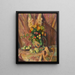 Nature Morte de Fleurs - Rudolf Grossmann — kehystetty taideteos seinällä