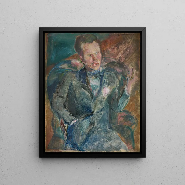 Ludwig Wolde - Rudolf Grossmann — kehystetty taideteos seinällä