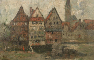 Rudolf Hckner - Am Stintmarkt in Lneburg.webp