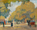 Allée dans le Hyde Park - Rudolf Hellwag — näkymä teoksesta