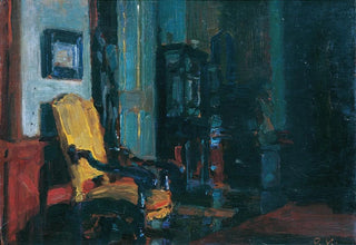 Rudolf Konopa - Interieur Schloss Dioseg bei Pressburg.webp