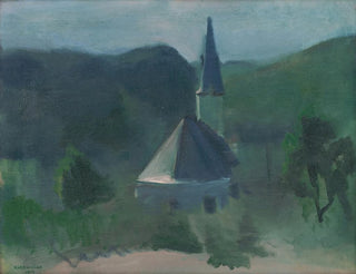 Rudolf Kremlika - Church Near Jasov.webp
