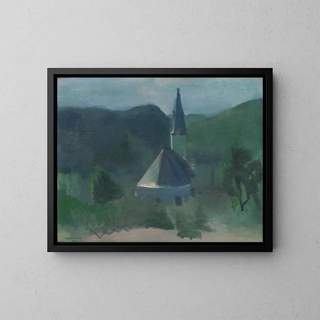 Rudolf Kremlika - Church Near Jasov.webp