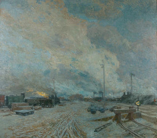 Rudolf Quittner - Frachtenbahnhof.webp