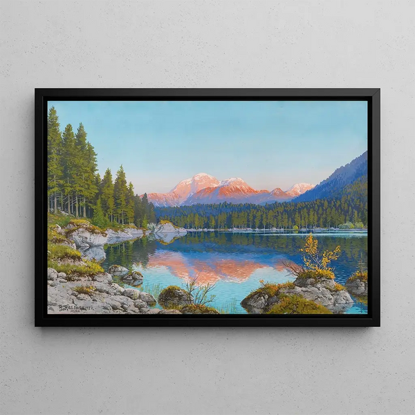 Rudolf Reschreiter - Hintersee und Hoher Gll.webp