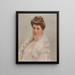 Portrait de Mme Siegl - Rudolf Swoboda — kehystetty taideteos seinällä