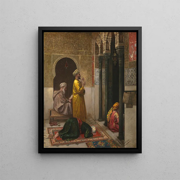 Rudolf Weisse - A Moment Of Prayer.webp