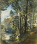 Château Grätz Bei Troppau Château de Hradec Moravie - Rudolf von Alt — näkymä teoksesta
