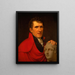 Portrait d'Antonio Canova - Rudolph Suhrlandt — kehystetty taideteos seinällä