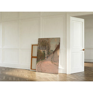 Rue à Ville-d'Avray - Alfred Sisley | Reproduction Tableau Décoration murale affiche copie