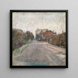 Rue à la périphérie de Copenhague - Albert Gottschalk