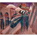 Rue de Leipzig avec tramway électrique - Ernst Ludwig Kirchner — esillä sisätilassa