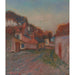 Maalauksen jäljennös Rue de Village - Edgar Degas