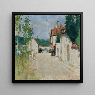 Rue de Village - Pierre Eugène Montézin