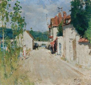 Rue de Village - Pierre Eugène Montézin