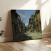 Maalauksen jäljennös Rue de la Bavole, Honfleur - Claude Monet
