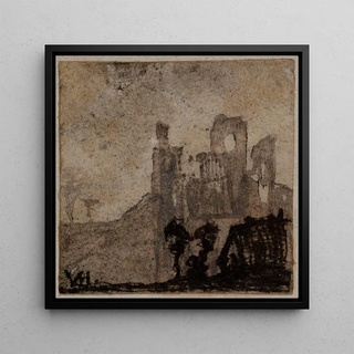 Ruines d'un château - Victor Hugo