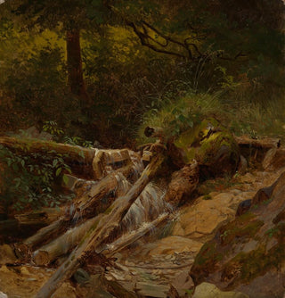 Gustav Osterroht - Waldbach.webp