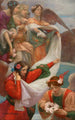 Enkelien laskeutuminen - Rupert Bunny — näkymä teoksesta