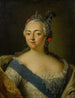 Portrait d'Elizabeth Petrovna - École russe — näkymä teoksesta