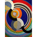 Maalauksen jäljennös Rytmi n°2 - Robert Delaunay