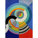 Maalauksen jäljennös Rytmi n°3 - Robert Delaunay