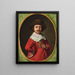 Portrait d'un homme portant un chapeau - Saack Jacobsz Van Hooren — kehystetty taideteos seinällä
