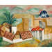 Maalauksen jäljennös Sagunto - Moïse Kisling
