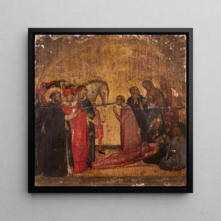 Saint Dominique ressuscite le jeune Napoléon Orsini - Bernardo Daddi