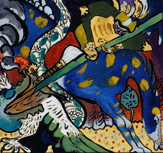 Saint Georges I - Wassily Kandinsky