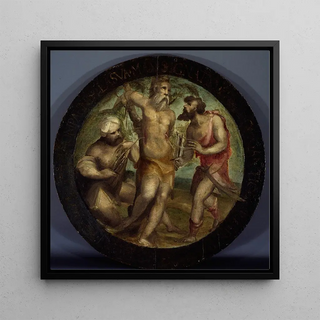 Saint Ignace d'Antioche éviscéré par les bourreaux de Trajan - Domenico Beccafumi