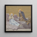 Pyhä Jérôme - Pierre Puvis de Chavannes — kehystetty taideteos seinällä