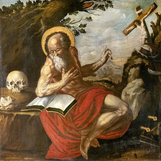 Saint Jérôme dans le désert - Anonyme