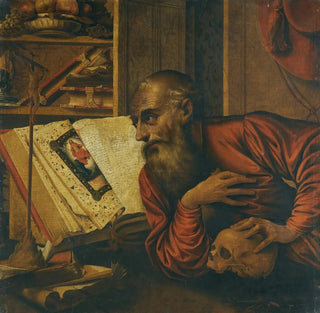 Saint Jérôme dans son étude - Suiveur de Marinus van Reymerswaele