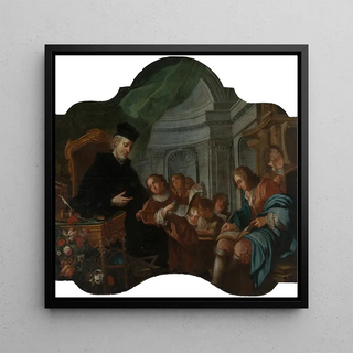 Saint Joseph de Calasanz enseignant aux enfants - Heinrich Lihl