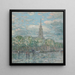 Saint-Marc dans le Bowery - Childe Hassam — kehystetty taideteos seinällä