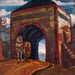 Saint Mercure de Smolensk - Nicholas Roerich — näkymä teoksesta