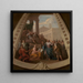 Saint Paul devant Agrippa - Sir James Thornhill — kehystetty taideteos seinällä