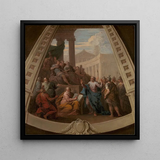 Saint Paul devant Agrippa - Sir James Thornhill