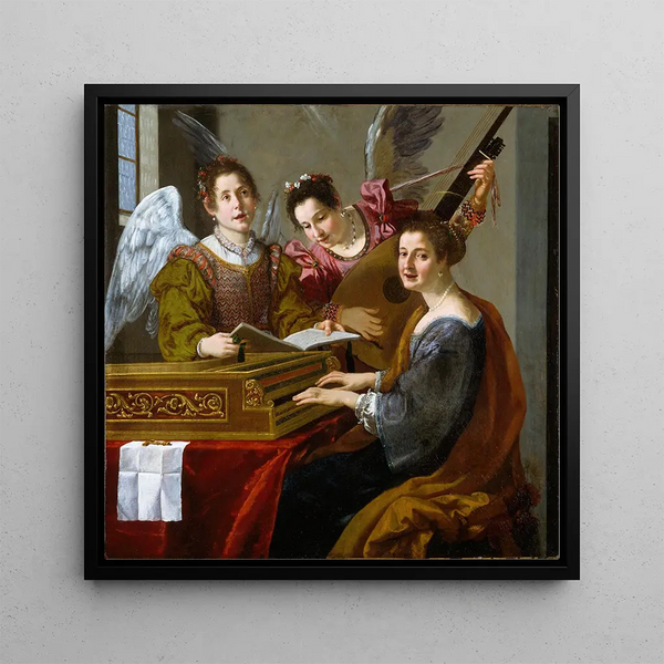 Sainte Cécile - Jacopo Vignali