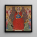 Sainte Lucie en trône - Giovanni di Bartolomeo Cristiani — kehystetty taideteos seinällä
