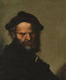 Tête d'un philosophe - Salvator Rosa — näkymä teoksesta