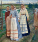 Lauantai-illasta - Carl Wilhelmson — näkymä teoksesta