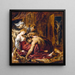 Samson ja Dalila - Peter Paul Rubens — kehystetty taideteos seinällä