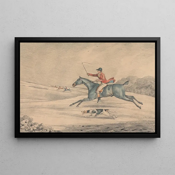 Samuel Alken - Whipperin With a Hound the Field Ahead at Left.webp